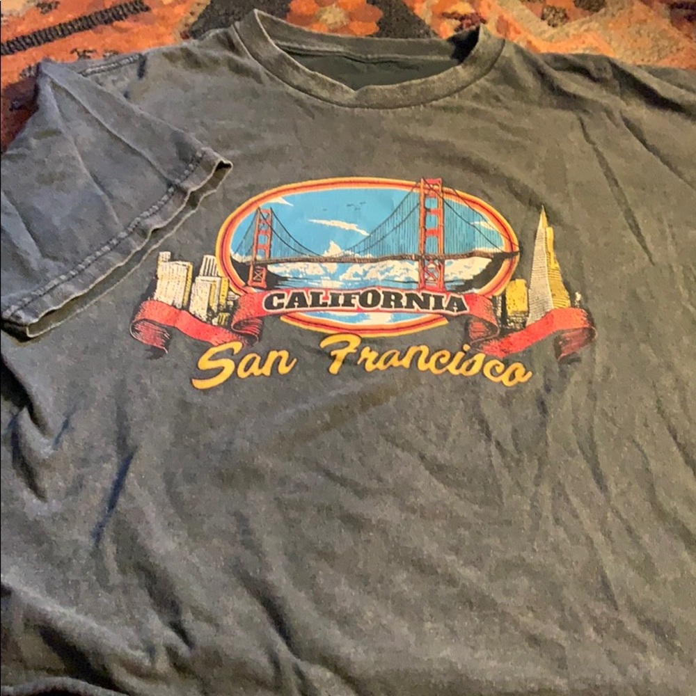 Grey San Francisco Cali Brandy Melville shirt